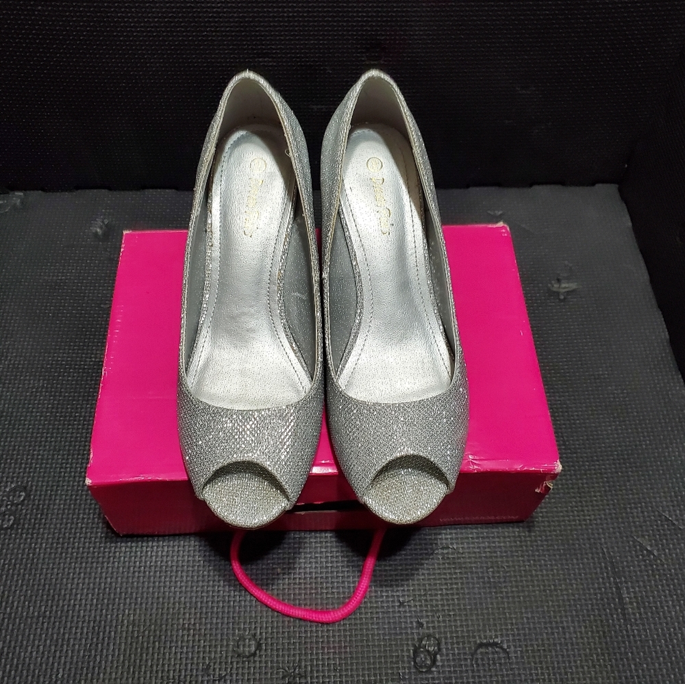 Dream Paris - Glitter Silver Shoes